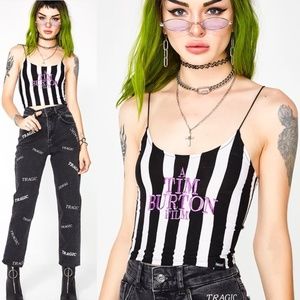 BESTSELLER🌟 A Tim Burton Film Crop Tank